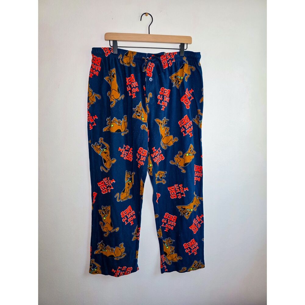 Vintage Y2K Scooby-Doo Pajama Pants Hanna-Barbara